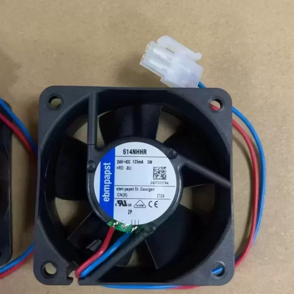 614NHHR ebmpapst 24V 125mA fan