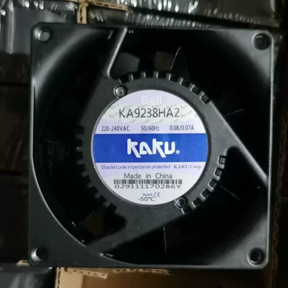 New KAKU KA9238 HA2 chassis cooling fan all-metal