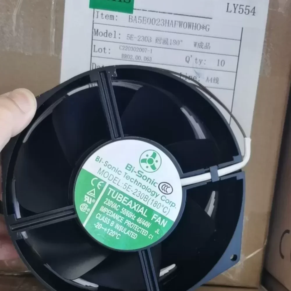 All-metal  Bi-Sonic 5E-230B high temperature resistant fan axial flow cooling fan 1