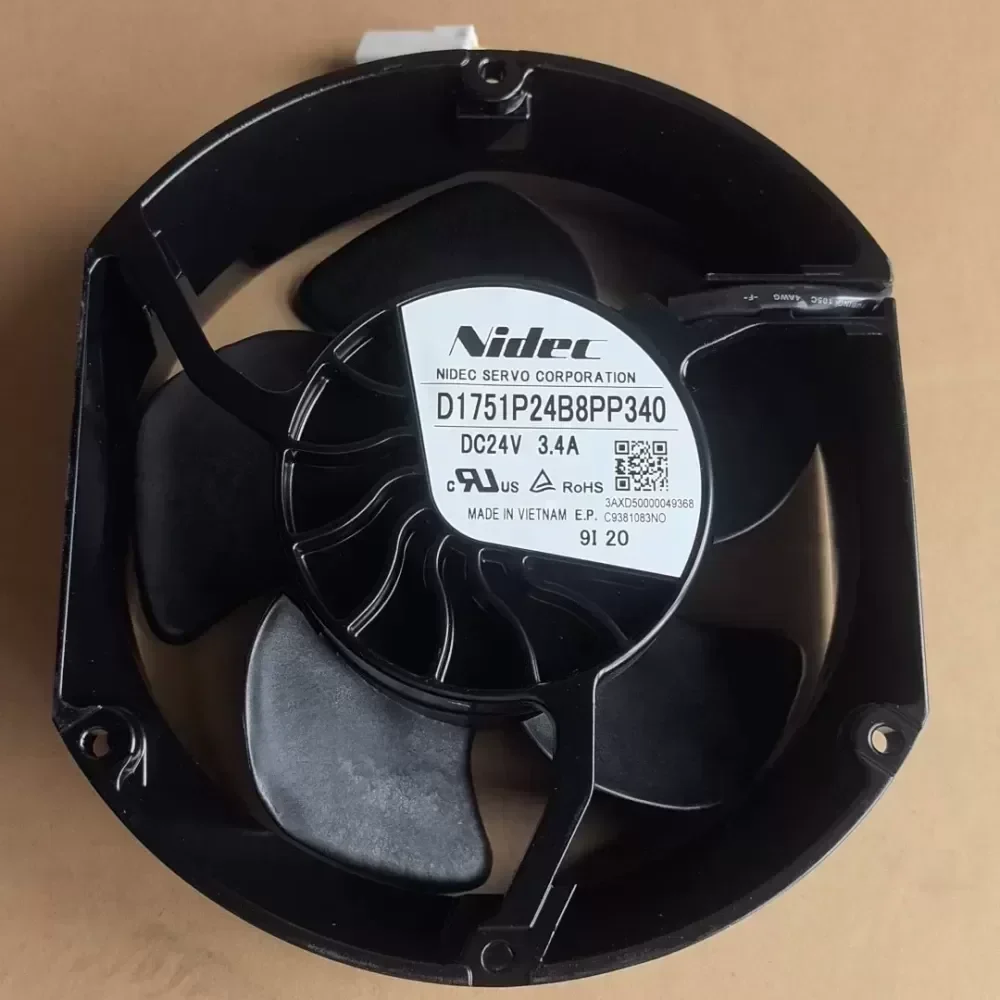 D1751P24B8PP340 Nidec ABB Inverter Cooling Fan