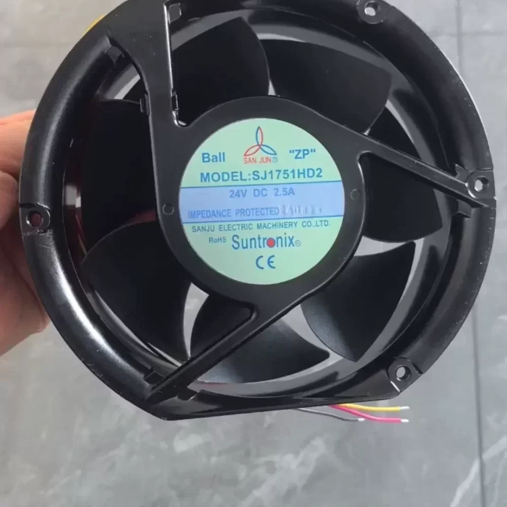 New SJ1751HD2 1725/24V SANJU fan