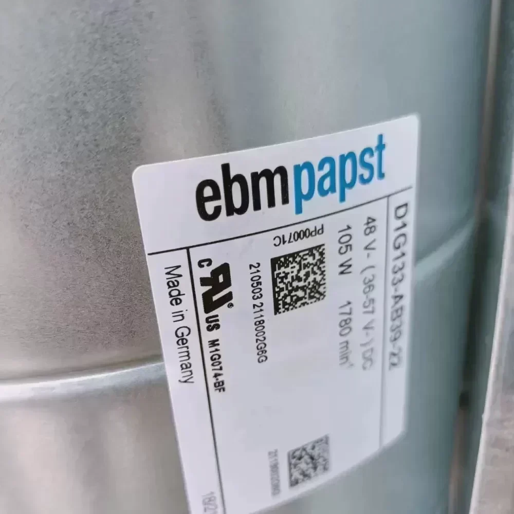 D1G133-AB39-22 ebmpapst 48V fan