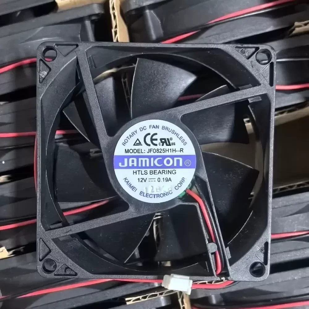 JF0825H1H-R JAMICON 8025 ball bearing fan