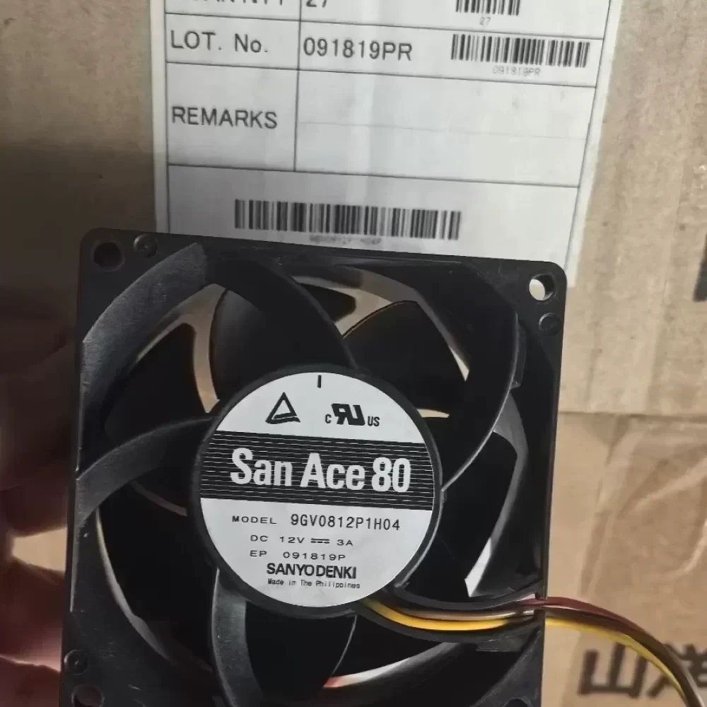9GV0812P1H04 Sanyo 8038 cooling fan
