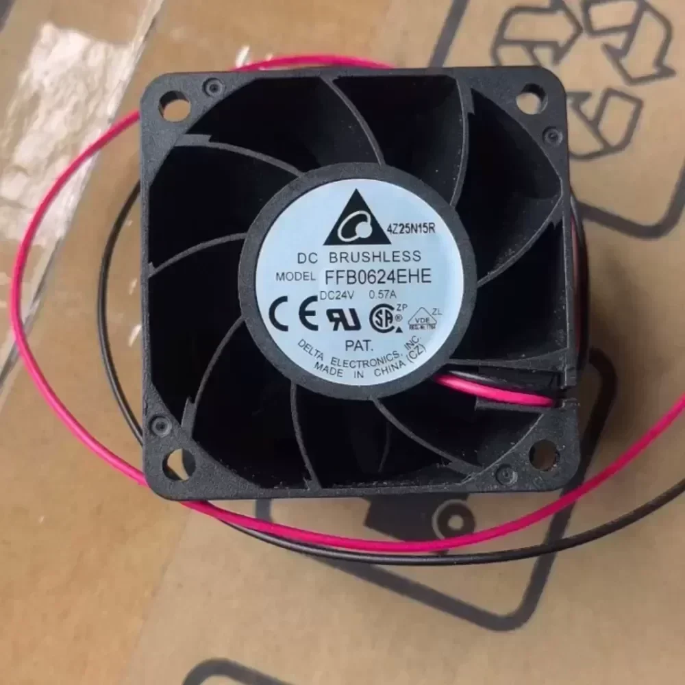 New Delta FFB0624EHE cooling fan 24V 0.57A