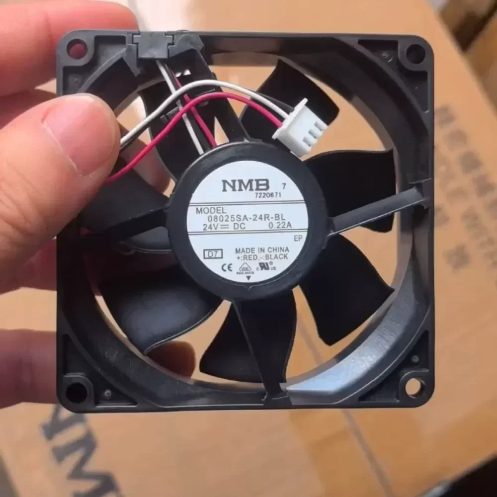 08025SA-24R-BL NMB cooling fan 24V