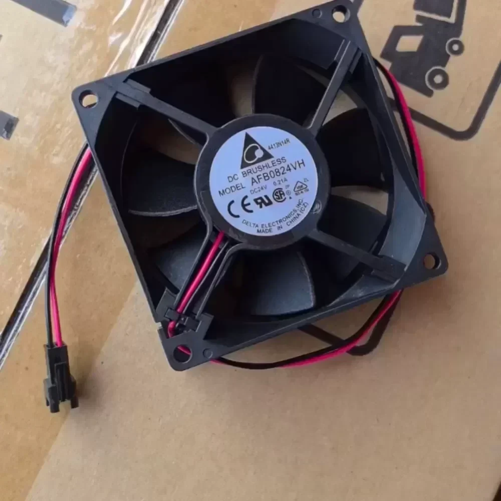 Delta AFB0824VH cooling fan 8 cm dual ball bearings 24V voltage