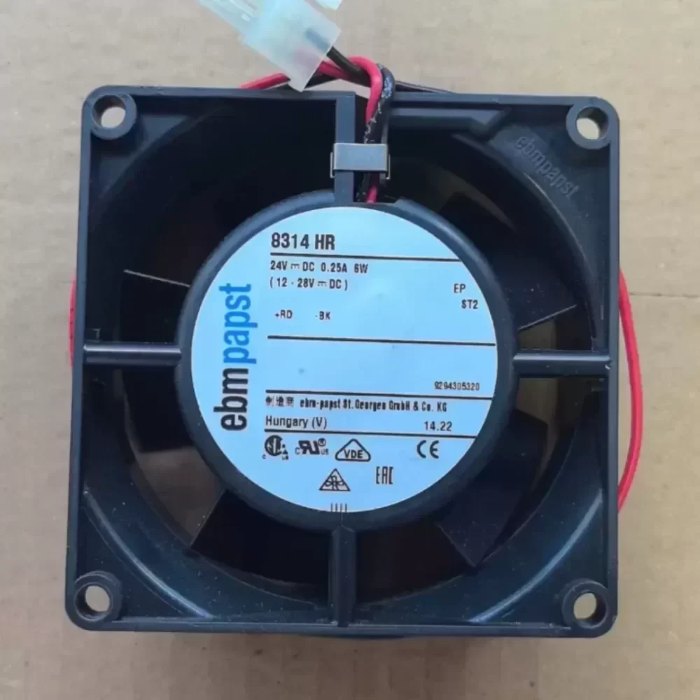 8314HR ebmpapst 24V cooling fan