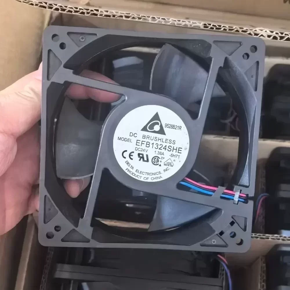 New Delta EFB1324SHE cooling fan 24V 1.3