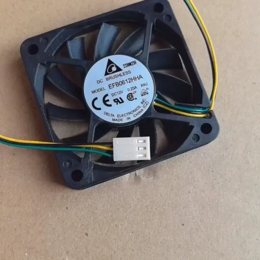 Delta original EFB0612HHA cooling fan 6010 size 12