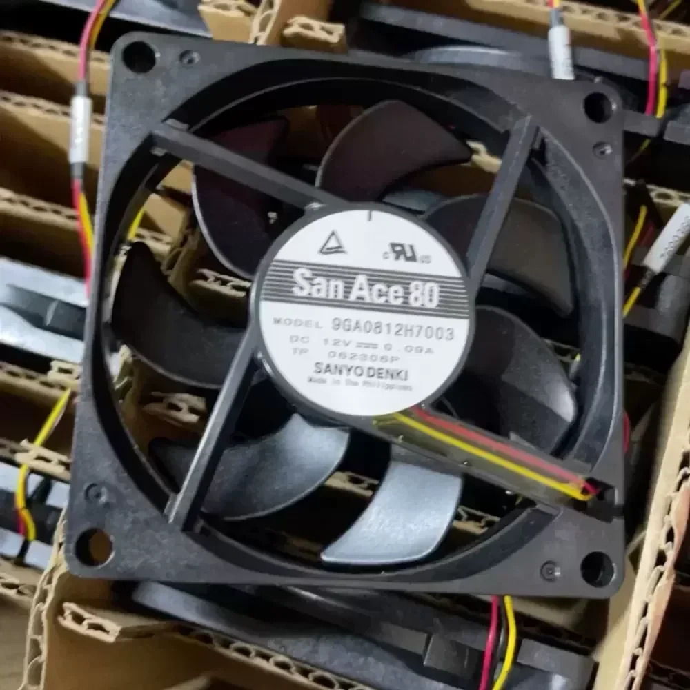 9GA0812H7003 Sanyo SanAce80 12V 8015 fan