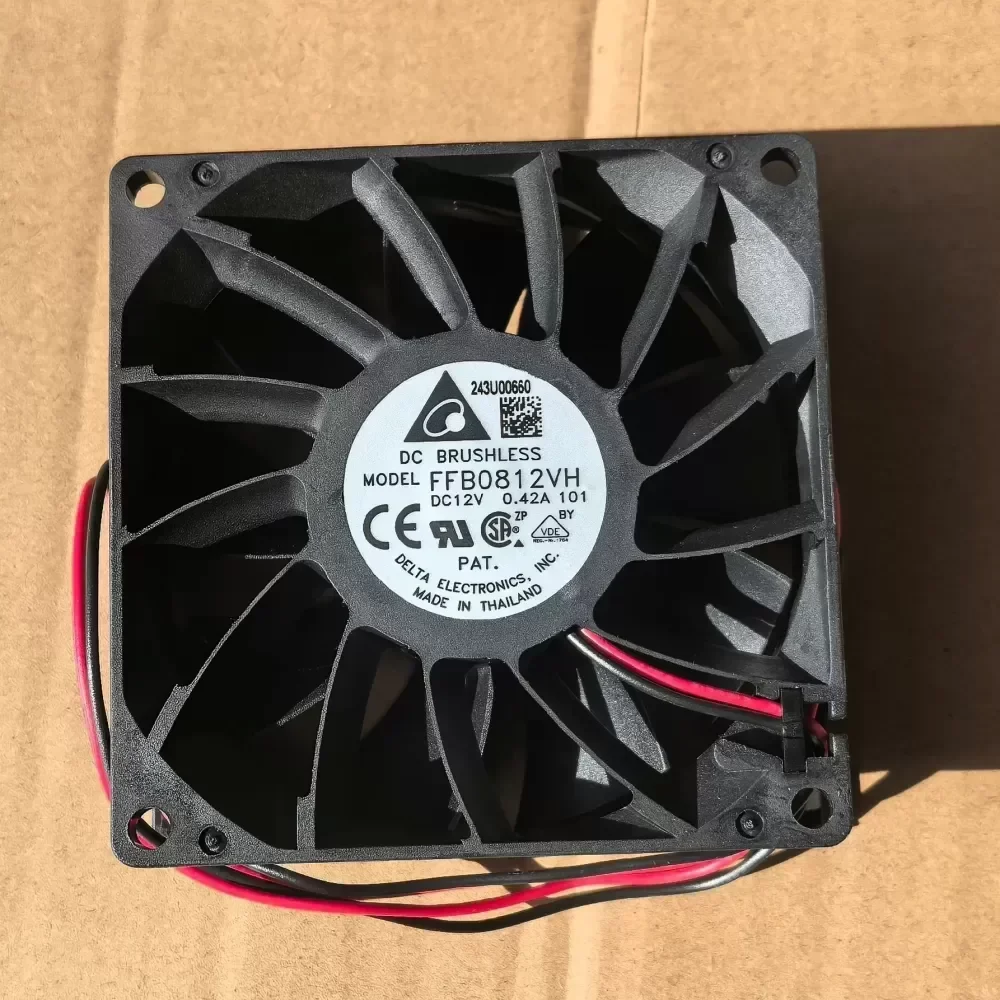 Delta DC brushless fan FFB0812VH voltage 12V fan