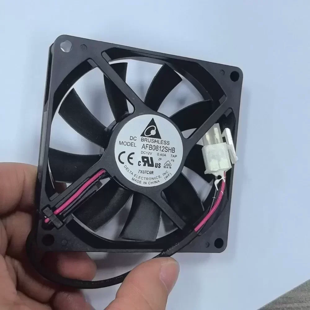 Delta’s AFB0812SHB fan 80x80x15mm Delta’s AFB0812SHB fan 80x80x15mm
