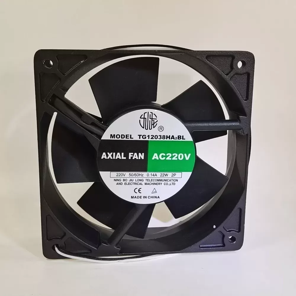 Jiulong TG12038HA2BL all-metal frame fan