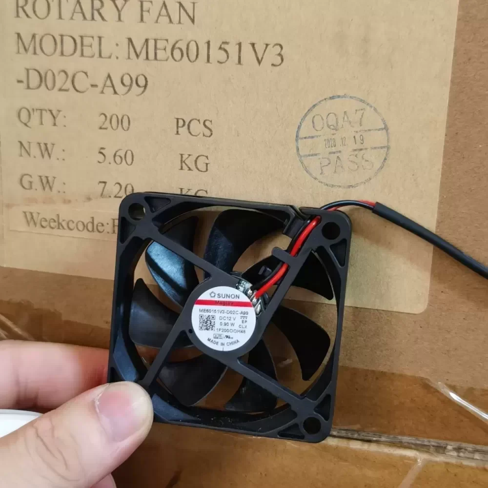 MF60151V3-D02C-A99 SUNON 6015/12V fan