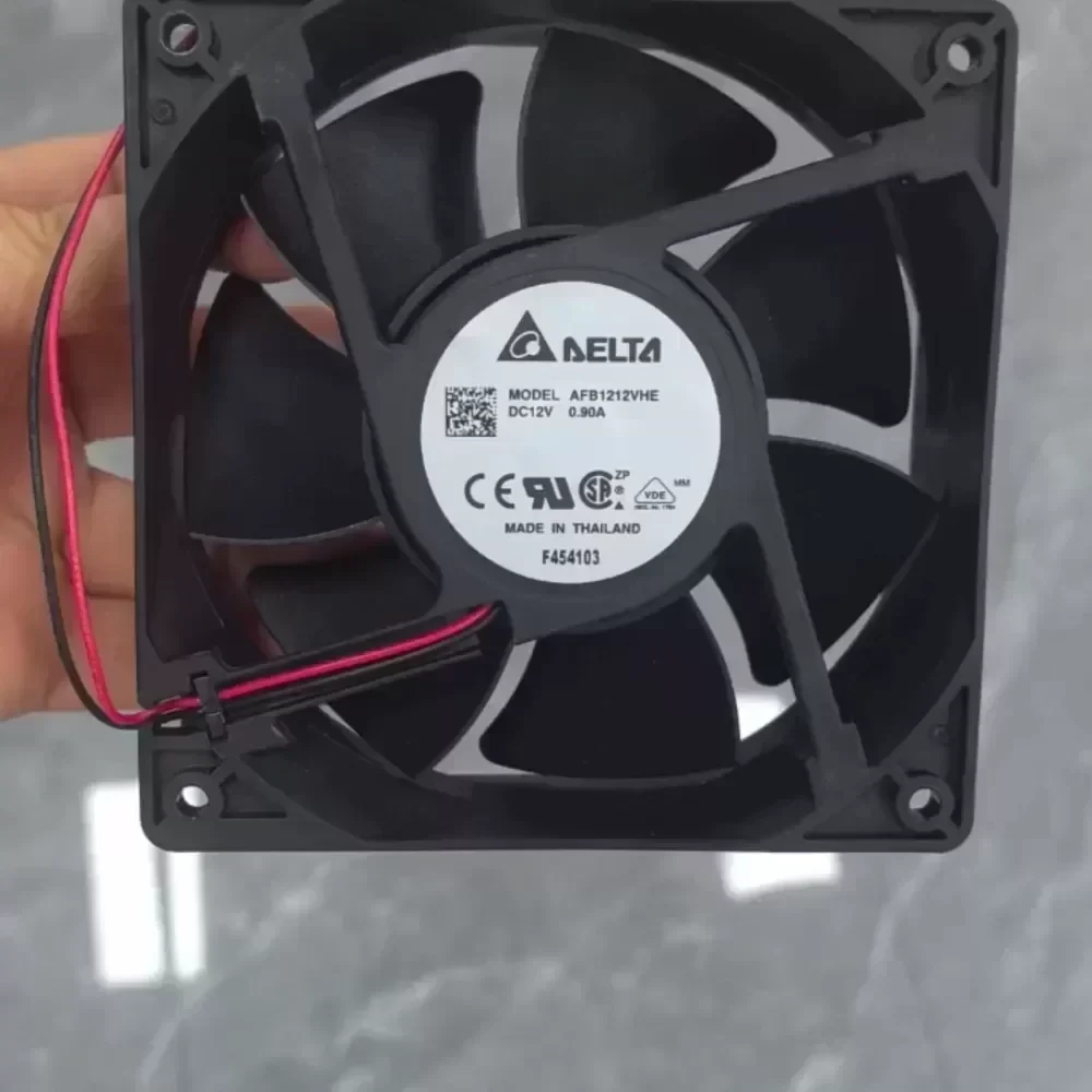 New Delta AFB1212VHE fan 12V 12038/12V