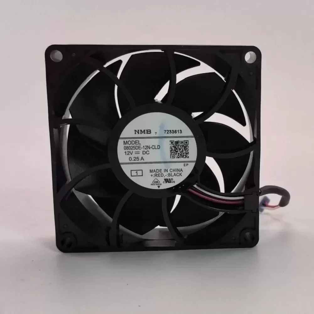 New NMB08025 DE-12N-CLD fan 12V