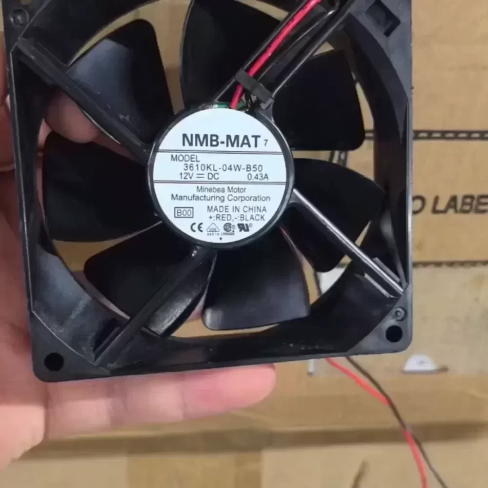 NMB-MAT 3610KL-04W-B50 fan 12V