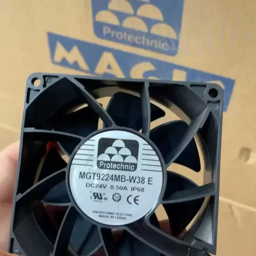 Protechnic MGT9224MB-W38 E 24V IP68 fan
