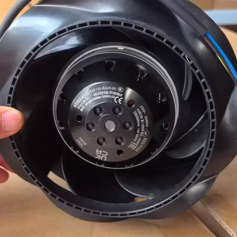 R2E190-RA26-05 ebmpapst 230V turbo-centrifugal fan