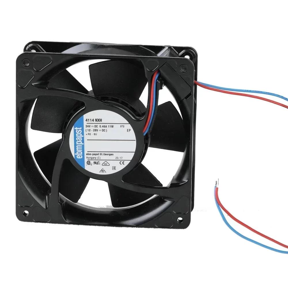 4114NxH ebmpapst Axial Fan ebmpapst TYPE:4114NxH 230V 119 x 119 x 25 mm 4114NxH ebmpapst Axial Fan ebmpapst TYPE:4114NxH 230V 119 x 119 x 25 mm