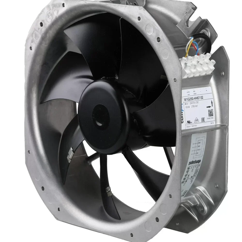 W1G250-HH67-52 Ebm Axial Fan ebmpapst TYPE:W1G250-HH67-52 48V