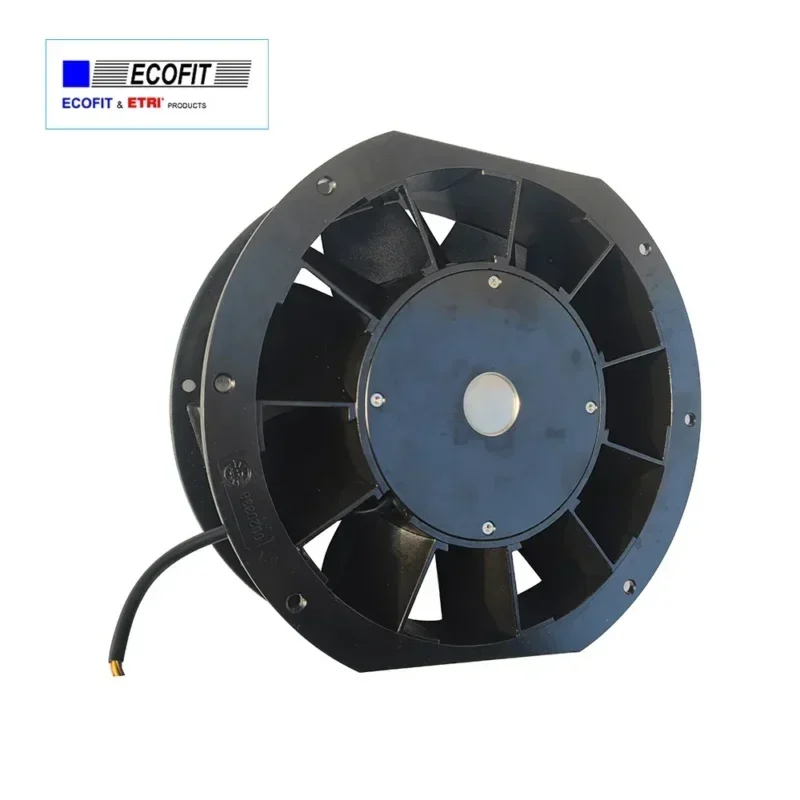 ETRI BDC 61GP016D052 230V 400V AC 71W 2870RPM 3 Phase Axial Fan
