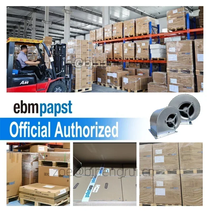 ebmpapst D4E240-BA01-01 230V AC 1300RPM 1020W 4.45A 240mm IP10 Full Metal Turbine Blower Centrifugal Fan ebmpapst D4E240-BA01-01 230V AC 1300RPM 1020W 4.45A 240mm IP10 Full Metal Turbine Blower Centrifugal Fan