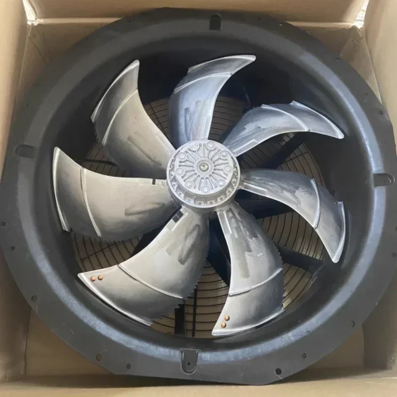 Ziehl-Abegg ZN071-SDL.6F.V7P1 400V 980W 900RPM 2.8A Refrigeration Equipment Air Conditioner Axial Fan Ziehl-Abegg ZN071-SDL.6F.V7P1 400V 980W 900RPM 2.8A Refrigeration Equipment Air Conditioner Axial Fan