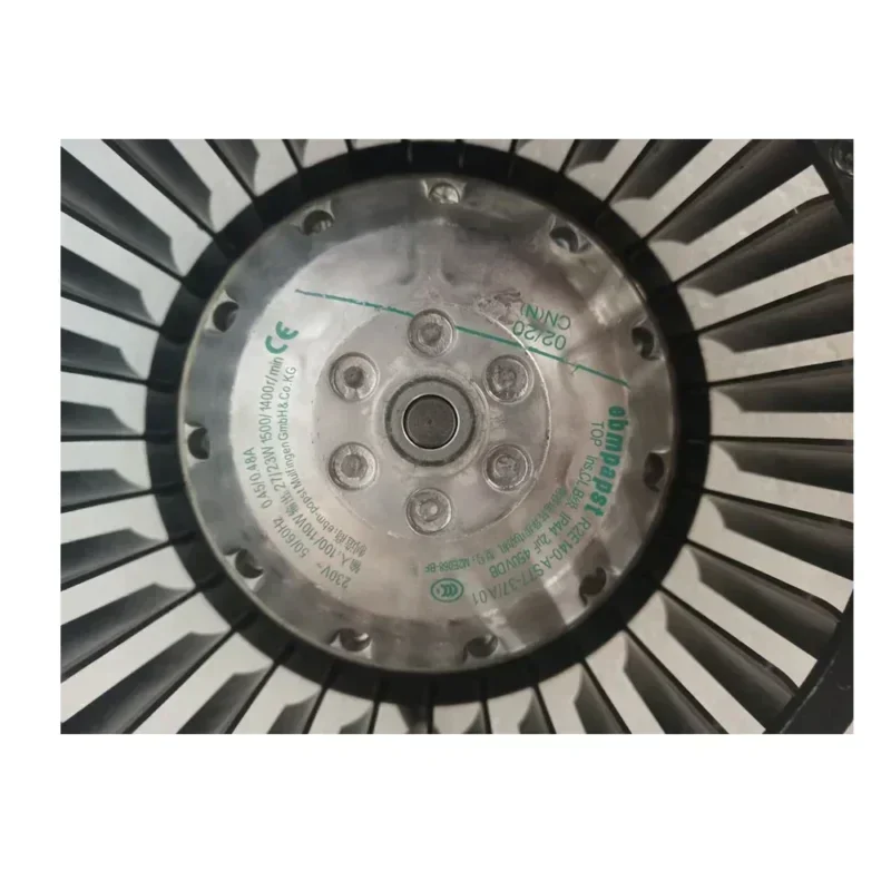 ebmpapst R2E140-AS77-73 R2E140-AS77-05 230V AC 0.45A 100W 1500rpm Turbine Centrifugal Fan R2E140-AS77-73/G01 ebmpapst R2E140-AS77-73 R2E140-AS77-05 230V AC 0.45A 100W 1500rpm Turbine Centrifugal Fan R2E140-AS77-73/G01
