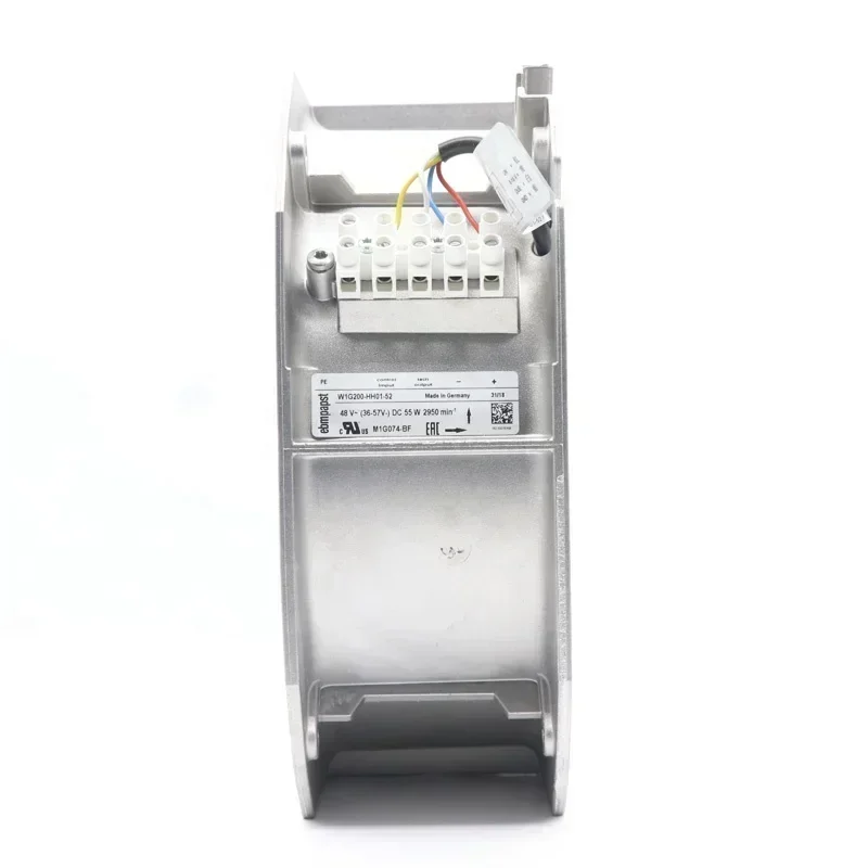 ebmpapst W1G200-HH01-52 48V DC 225x225x80cm 55W 1.3A 2950RPM M1G074-BF Exhaust Medical Equipment Axial Fan ebmpapst W1G200-HH01-52 48V DC 225x225x80cm 55W 1.3A 2950RPM M1G074-BF Exhaust Medical Equipment Axial Fan