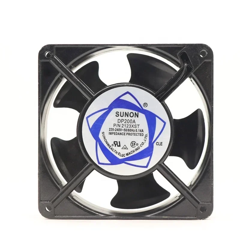 SUNON DP200A 2123xST 220V AC 12038 12cm 120x120x38mm 3050RPM 180m3/h Sleeve Bearing Axial Fan