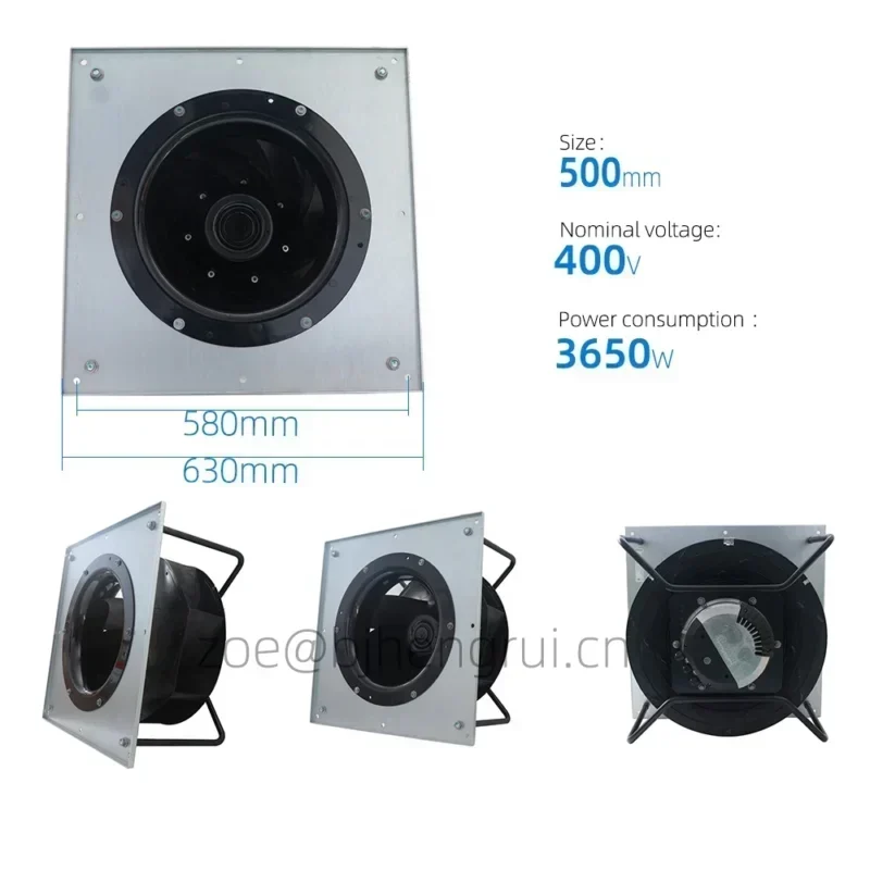 ebmpapst K3G500-RA28-03 400V AC 3600W 5.5A 1900RPM AHU Air Handling Unit HVAC Air Conditioner Fan K3G500-RA28-03/F02 ebmpapst K3G500-RA28-03 400V AC 3600W 5.5A 1900RPM AHU Air Handling Unit HVAC Air Conditioner Fan K3G500-RA28-03/F02