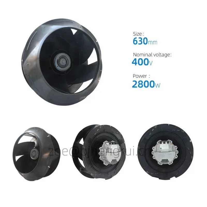 ebmpapst R3G630-RB32-71 380-480V AC 1300RPM 2800W AHU Air Handling Unit Precision Air Conditioner Centrifugal Fan ebmpapst R3G630-RB32-71 380-480V AC 1300RPM 2800W AHU Air Handling Unit Precision Air Conditioner Centrifugal Fan