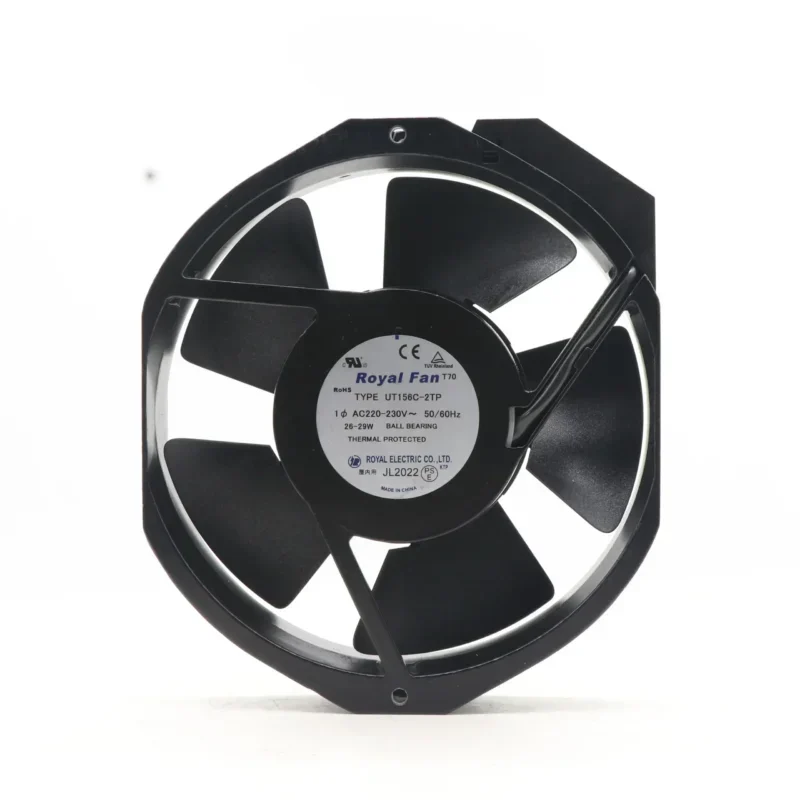 ROYAL UT156C-2TP 220-230V AC 26/29W 150x172x38mm 54dBA 2900/3400RPM Axial Fan