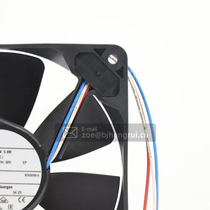 ebmpapst 4414F/39 12cm 24V DC 5W 0.24A 120x120x25mm 3wire 1680m3/h 2900RPM High End Axial Fan ebmpapst 4414F/39 12cm 24V DC 5W 0.24A 120x120x25mm 3wire 1680m3/h 2900RPM High End Axial Fan