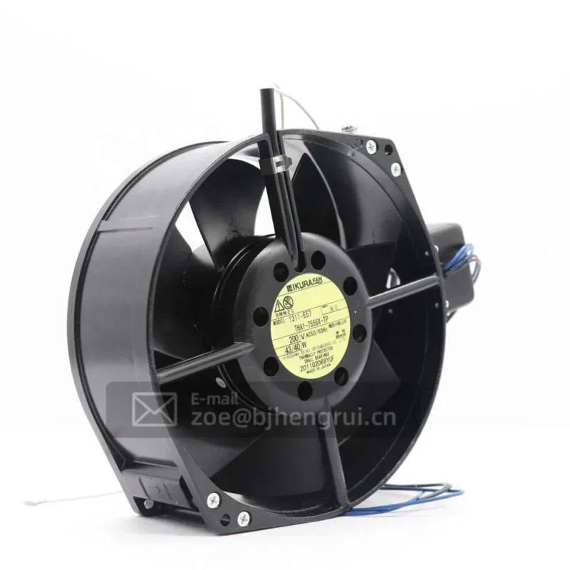 IKURA THA1-7556x-TP N/O 200V AC 43/40W 170x150x55mm Sensor Driver Industrial Axial Fan IKURA THA1-7556x-TP N/O 200V AC 43/40W 170x150x55mm Sensor Driver Industrial Axial Fan