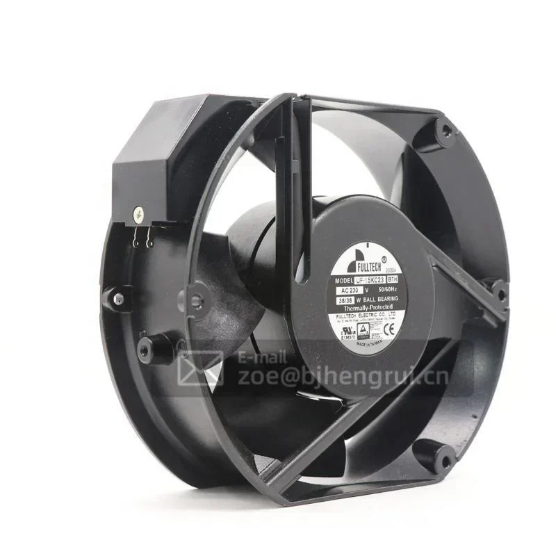 Fulltech UF15KC23-BTH 230V AC 38W 293CFM 172x150x55 mm 60dBA Metal Housing Medical Equipment Axial Fan Fulltech UF15KC23-BTH 230V AC 38W 293CFM 172x150x55 mm 60dBA Metal Housing Medical Equipment Axial Fan