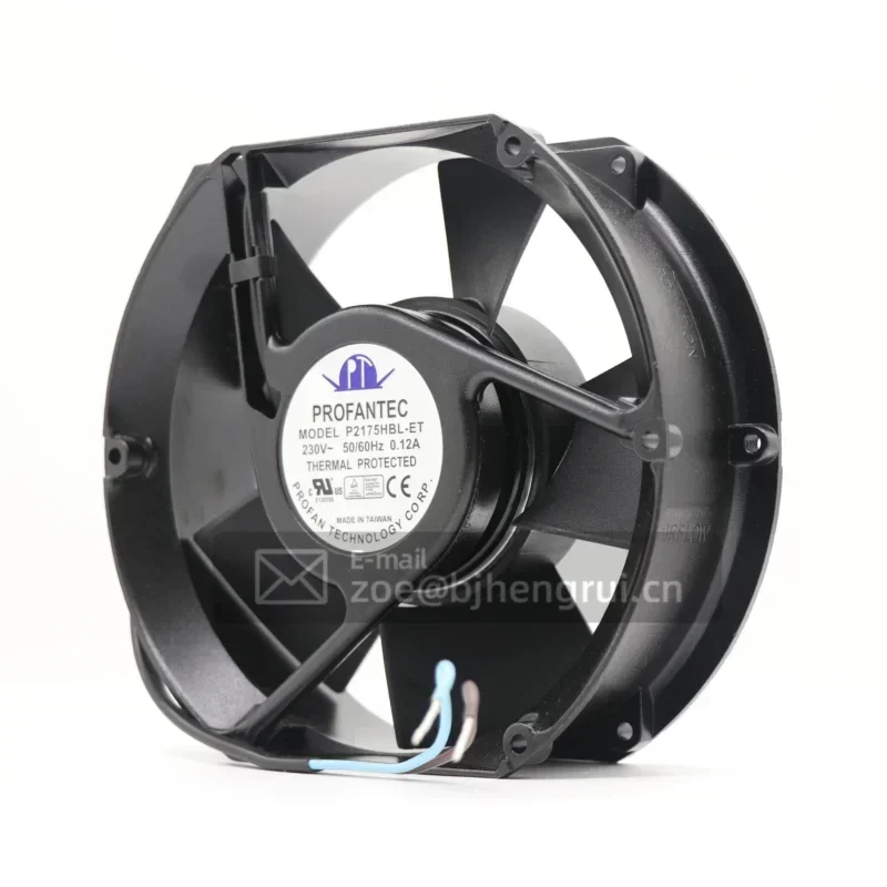 PROFANTEC P2175HBL-ET 230V AC 363 M3/h 172x150x51mm Resistance Axial Fan P2175HBL-ETS PROFANTEC P2175HBL-ET 230V AC 363 M3/h 172x150x51mm Resistance Axial Fan P2175HBL-ETS