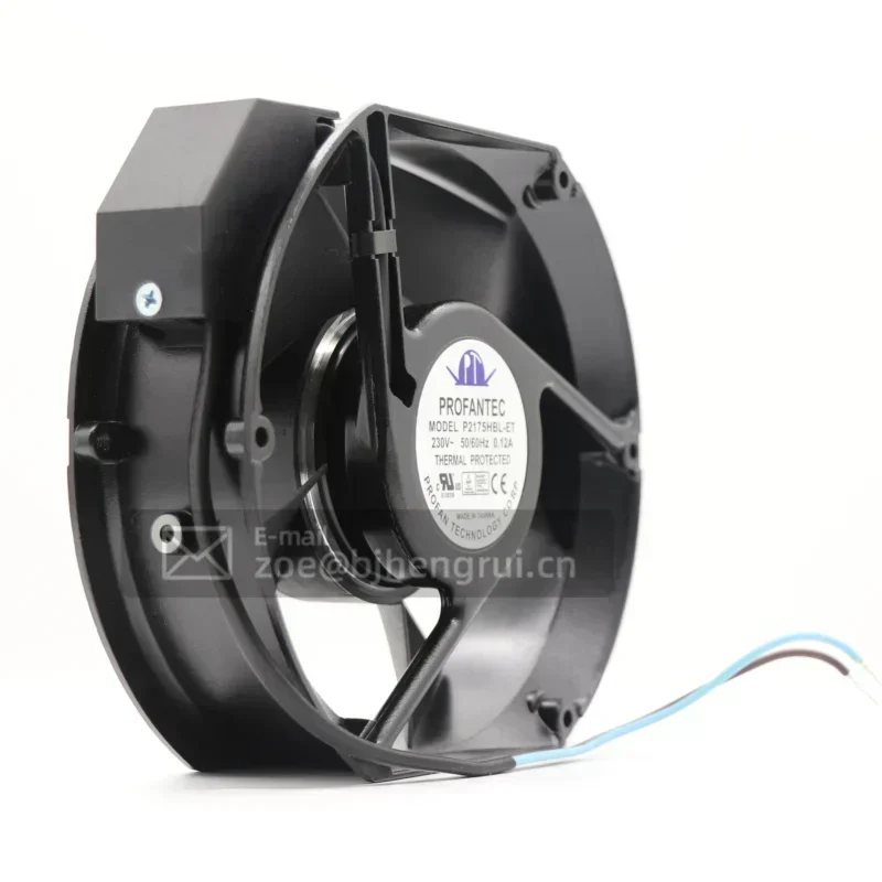 PROFANTEC P2175HBL-ET 230V AC 363 M3/h 172x150x51mm Resistance Axial Fan P2175HBL-ETS PROFANTEC P2175HBL-ET 230V AC 363 M3/h 172x150x51mm Resistance Axial Fan P2175HBL-ETS