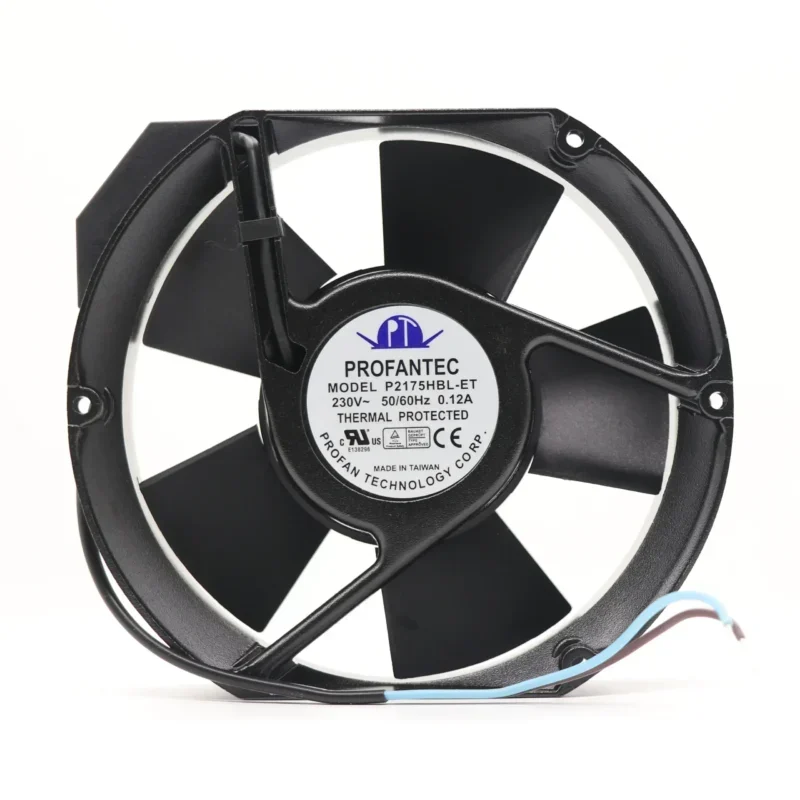 PROFANTEC P2175HBL-ET 230V AC 363 M3/h 172x150x51mm Resistance Axial Fan P2175HBL-ETS