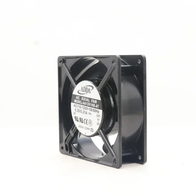 ADDA AA1281HB-AT 115V AC 94.5CFM 42.2dB 120x120x38.5mm 12038 12cm Axial Fan ADDA AA1281HB-AT 115V AC 94.5CFM 42.2dB 120x120x38.5mm 12038 12cm Axial Fan