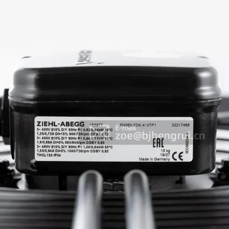 Ziehl-Abegg FN063-SDK.4I.V7P1 153203 400V AC 630mm 630W 1.25A FN063-SDS.4I.V7P1 Precision Air Conditioner Axial Fan Ziehl-Abegg FN063-SDK.4I.V7P1 153203 400V AC 630mm 630W 1.25A FN063-SDS.4I.V7P1 Precision Air Conditioner Axial Fan