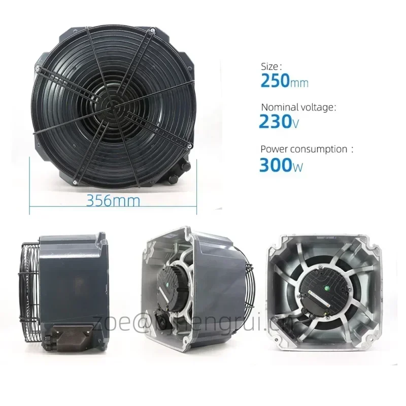 ebmpapst K3G250-RR17-H9 430597755 230V AC 300W Siemens EC Single Intake Supply Centrifugal Fan With Support Bracket ebmpapst K3G250-RR17-H9 430597755 230V AC 300W Siemens EC Single Intake Supply Centrifugal Fan With Support Bracket