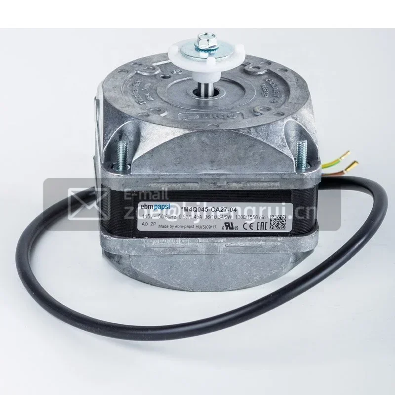 ebmpapst M4Q045-CA27-04 115V AC 0.45A 9W 1550RPM Counter Clockwise Condenser Servo Centrifugal Fan ebmpapst M4Q045-CA27-04 115V AC 0.45A 9W 1550RPM Counter Clockwise Condenser Servo Centrifugal Fan