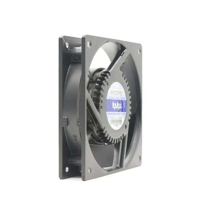 KAKU KA1225HA2 220-240V AC 0.06/0.07A 12/11W 2100/2200RPM 65/71CFM Axial Fan KA1225HA2-B KAKU KA1225HA2 220-240V AC 0.06/0.07A 12/11W 2100/2200RPM 65/71CFM Axial Fan KA1225HA2-B