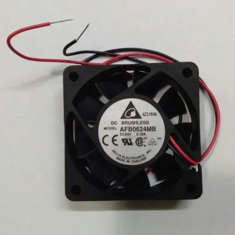 Delta AFB0624MB 60x60x15mm Tubeaxial Fan 6015 24V DC 1.44W 0.1A 13.45CFM 3500RPM 6cm Restaurant Delta AFB0624MB 60x60x15mm Tubeaxial Fan 6015 24V DC 1.44W 0.1A 13.45CFM 3500RPM 6cm Restaurant