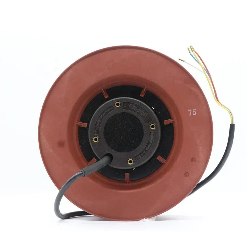 ebmpapst R1G175-AB41-34 48V DC 38W 0.85A 566m3/h 175mm 3100RPM HVAC Centrifugal Fan R1G175-AB63-02 ebmpapst R1G175-AB41-34 48V DC 38W 0.85A 566m3/h 175mm 3100RPM HVAC Centrifugal Fan R1G175-AB63-02
