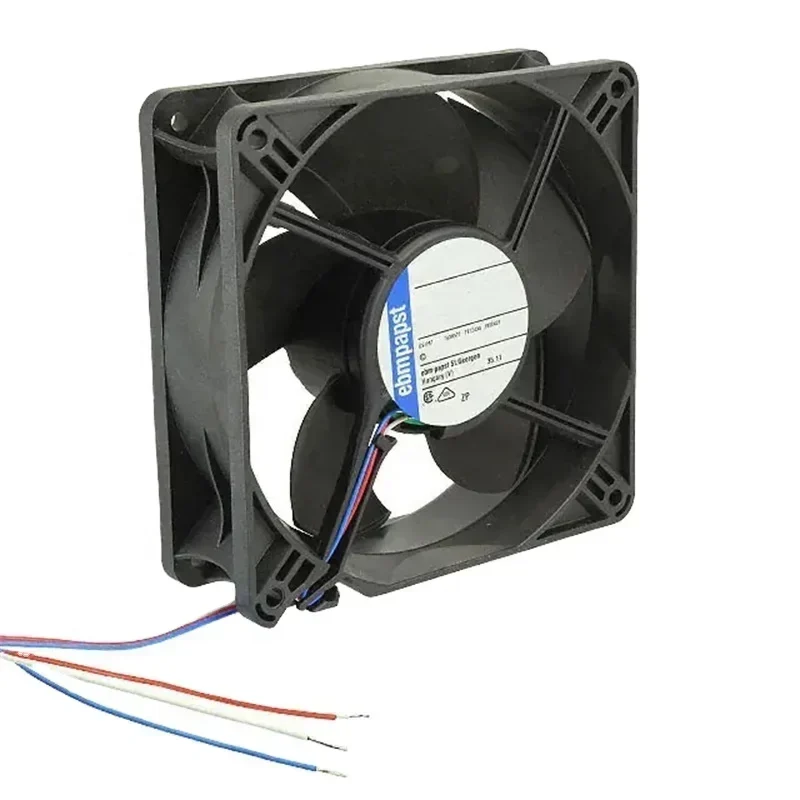 ebmpapst 4412/2HHP 12V DC 12038 120x120x38mm 13W 6.4A 168CFM 5000RPM IP20 12cm Axial Fan 4412/2HP ebmpapst 4412/2HHP 12V DC 12038 120x120x38mm 13W 6.4A 168CFM 5000RPM IP20 12cm Axial Fan 4412/2HP
