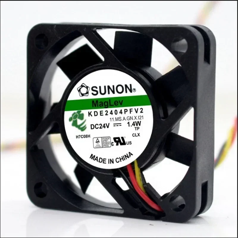 Sunon KDE2404PFV2 4010 40x40x10mm 4cm 24V DC 1.4W 0.06A 7CFM 5800RPM 2 Pin CPU Mini Axial Fan Sunon KDE2404PFV2 4010 40x40x10mm 4cm 24V DC 1.4W 0.06A 7CFM 5800RPM 2 Pin CPU Mini Axial Fan